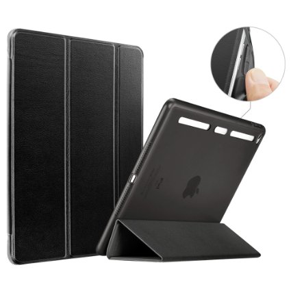 ESR Soft TPU Bumper Edge Case with Stand for Apple Air 2iPad 6 - Black