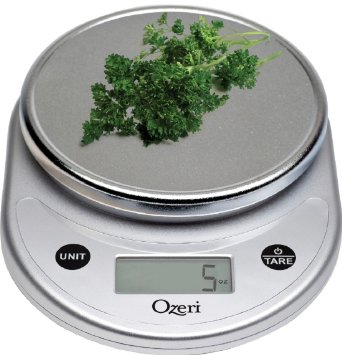 Ozeri Pronto Digital Multifunction Kitchen and Food Scale in Elegant Chrome