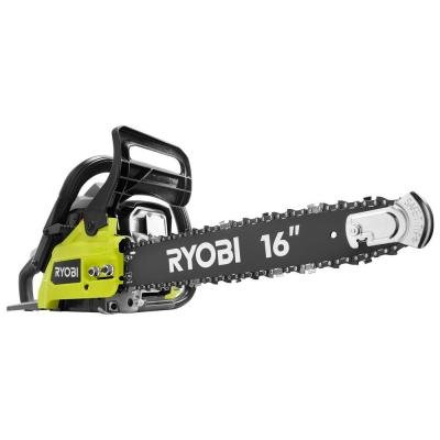 Ryobi 16 in. 37cc 2-Cycle Gas Chainsaw with Heavy-Duty Case