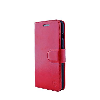 Anti-Radiation Case for iPhone 7 (also works with new iPhone 8) by RadiArmor – Block EMF Radiation by 91 Percent (Red)