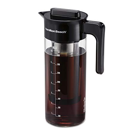 Hamilton Beach 40405R Cold Brew Coffee Maker, 57 oz/1.7 L