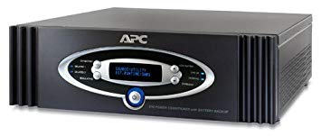 APC S10BLK AV Black 1kVA S Type Power Conditioner with Battery Backup 120V