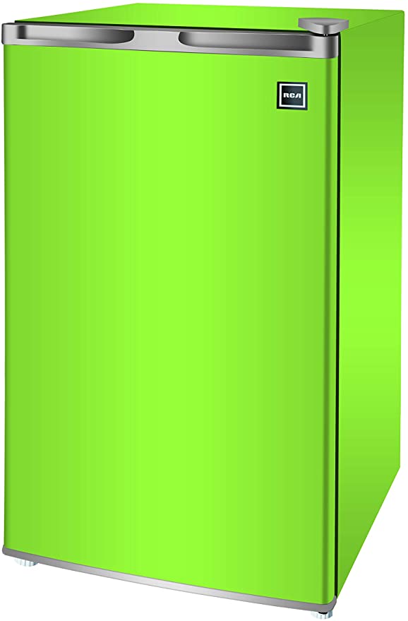 RCA RFR321-FR320/8 IGLOO Mini Refrigerator, 3.2 Cu Ft Fridge, Lime