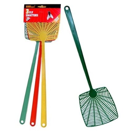 Insect Fly Swatter (Pack of 3) by DOA