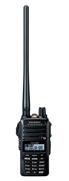Yaesu FTA-250L Handheld VHF Airband Transceiver (Comm only)