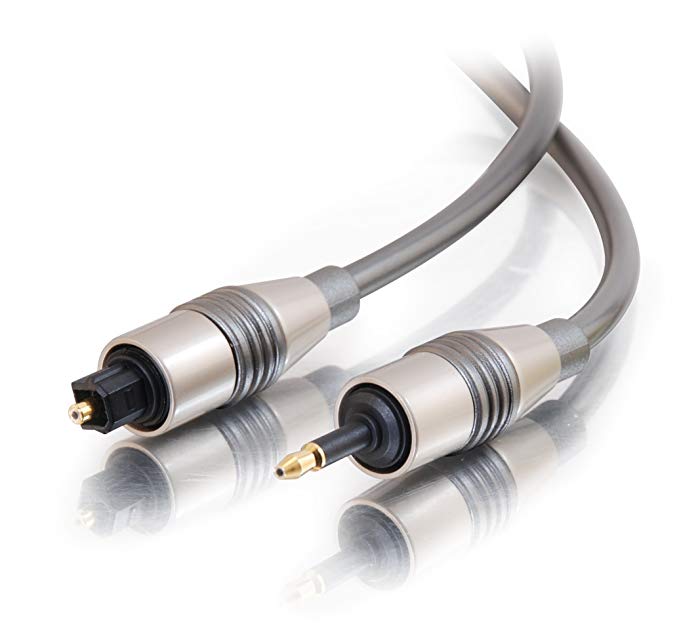 C2G 27017 Toslink to Mini Toslink Cable (9.8 Feet, 3 Meters)