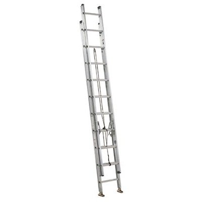 Louisville Ladder AE3216 Aluminum Extension Ladder 250-Pound Capacity, 16-Feet