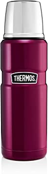 Thermos King Stainless Steel Insulated Flask 470 ml, Raspberry