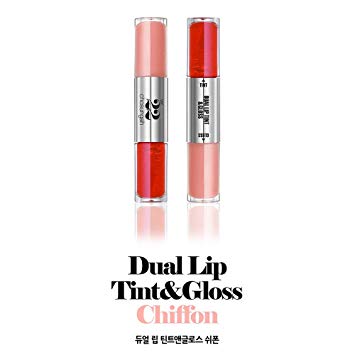 Chosungah22 Dual Lip Tint & Lip Gloss 5.4g(Tint 2.7 g   Gloss 2.7 g) / #Chiffon
