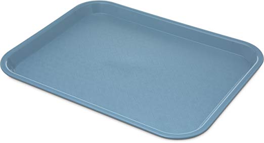 Carlisle CT101459 Café Standard Cafeteria / Fast Food Tray, 10" x 14", Slate Blue