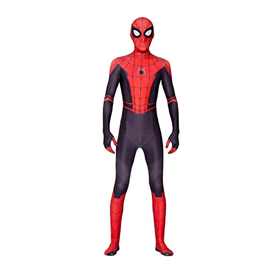 Spider-Man: Far from Home Kids Bodysuit Spiderman Superhero Costumes Lycra Spandex Halloween Cosplay Costumes