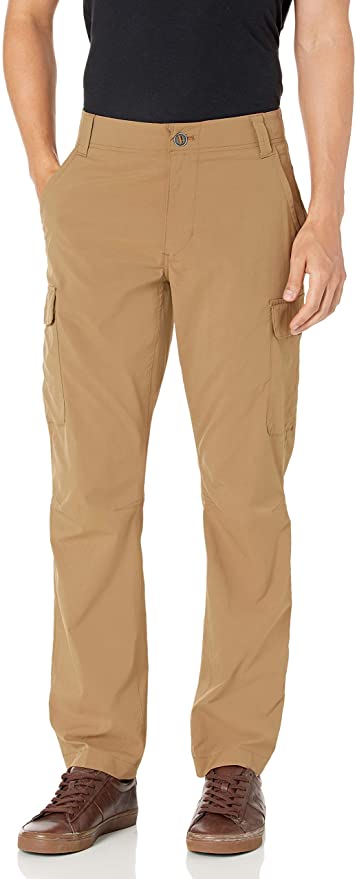 Amazon Essentials Men's Standard Straight-fit Rugged Stretch Cargo Outdoor Lightweight Pant