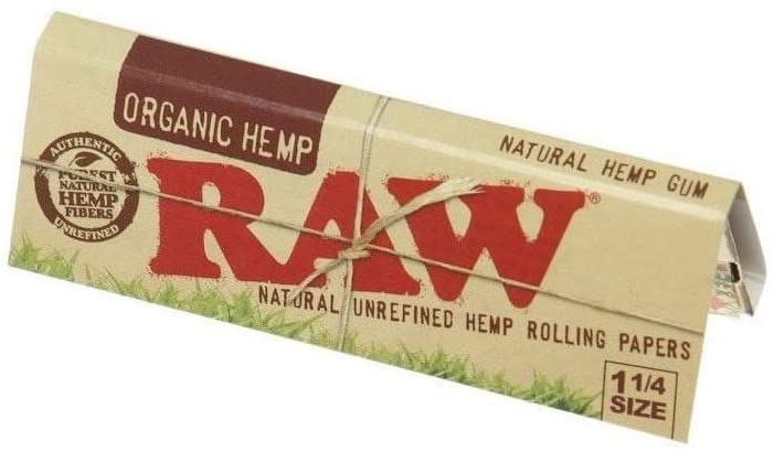 RAW Organic 1 4 Rolling Papers 4 count