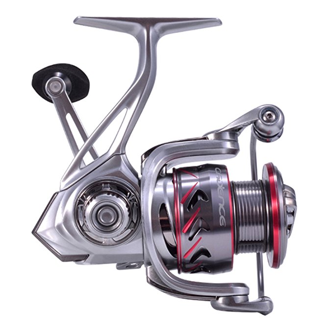 Cadence Fishing CS7 Spinning Reel | Durable Aluminum Frame | Carbon Composite Rotor & Side Plate | 9   1 Corrosion Resistant Bearings | Available in sizes 1000, 2000, 3000, 4000