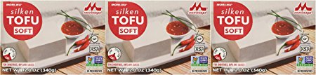 Mori Nu Soft Tofu, Silken, 12-Ounce Packages (Pack of 3)
