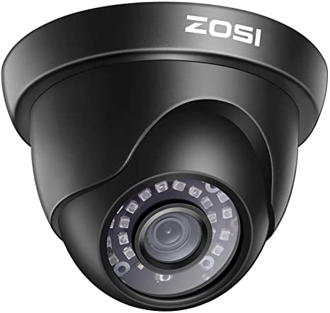 ZOSI 1080P HD 1920TVL Hybrid 4-in-1 CVI/TVI/AHD/960H Analog CVBS Security Surveillance CCTV Camera Weatherproof,Indoor Outdoor,80ft IR Distance for HD-TVI, AHD, CVI, and CVBS/960H Analog DVR