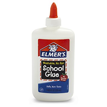 Elmer's Liquid School Glue, Washable, 7.625 Ounces, 1 Count