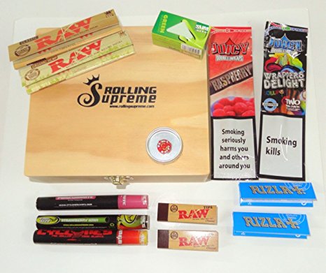 Raw/Rolling Supreme Gift Set 1970's Style ''Large Size Box Mix Deal'' Gift for you or your loved ones sold by Trendz