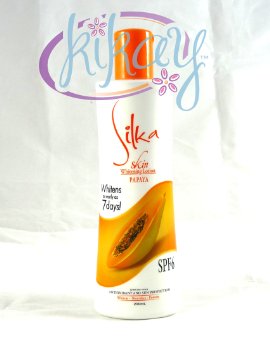 Silka Skin Whitening Papaya Lotion (200ml)