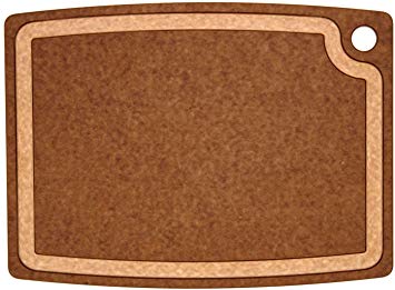 Epicurean Gourmet Series Cutting Board, 17.5-Inch by 13-Inch, Nutmeg/Natural