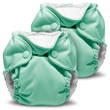 Lil Joey Newborn All in One Cloth Diaper (2 Pack) - Sweet
