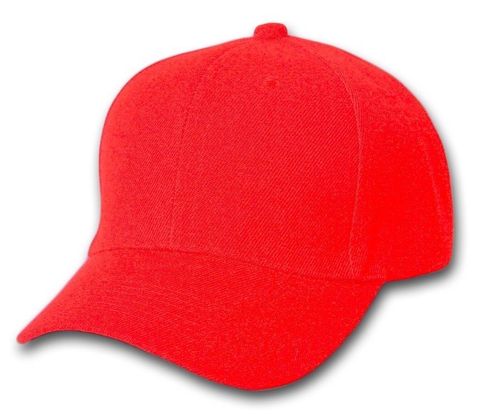 Plain Blank Baseball Hats with Velcro closure