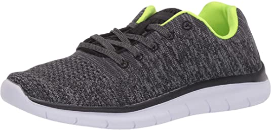 Amazon Essentials Boys' Knit Athletic Sneaker