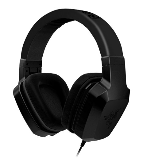 Razer Electra Over Ear PC and Music Headset - Black