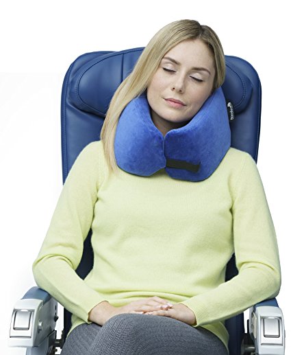*NEW* Travelrest - Ultimate Memory Foam Travel Pillow, Ergonomic, Innovative & Patented, Best Travel Pillow for Airplanes, Cars, Buses, Trains, Office Napping, Camping, Wheelchairs & Home