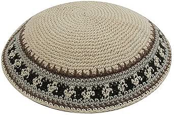 Zion Judaica Quality Knit Kippah Bulk Packs Kipppot or Single Kippas Free Kipa Clips Included