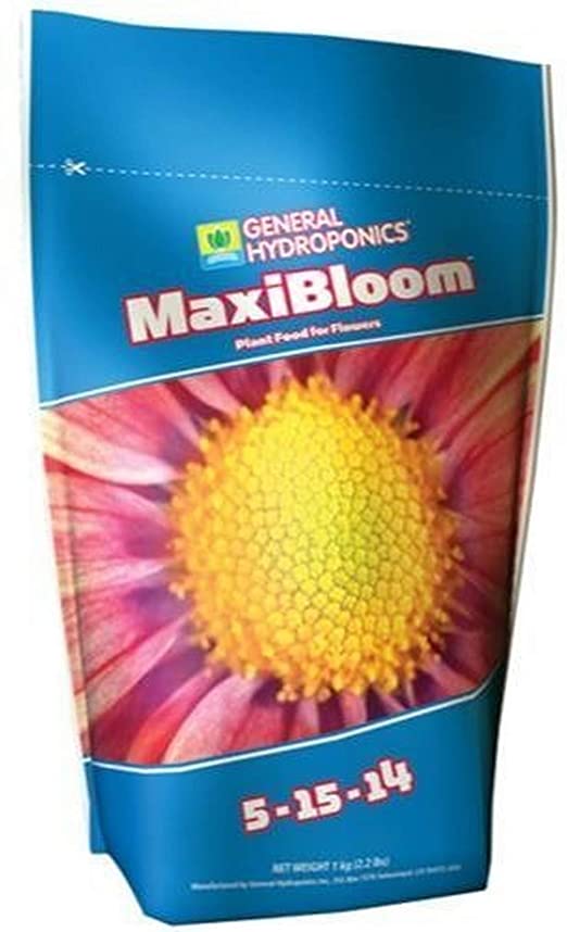 General Hydroponics HGC718281 MaxiBloom Plant Food For Flowers, 2.2 lb