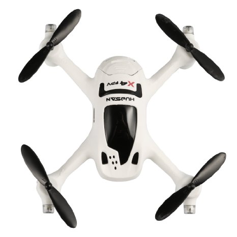 Hubsan H107D  FPV X4 Plus Quadcopter with FPV Camera (White)