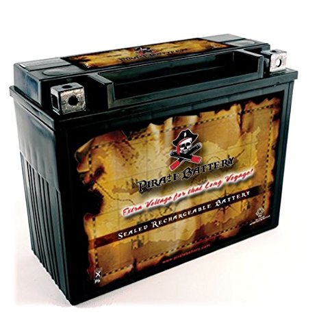 YTX20H-BS High Performance - Maintenance Free - Sealed AGM Motorcycle Battery