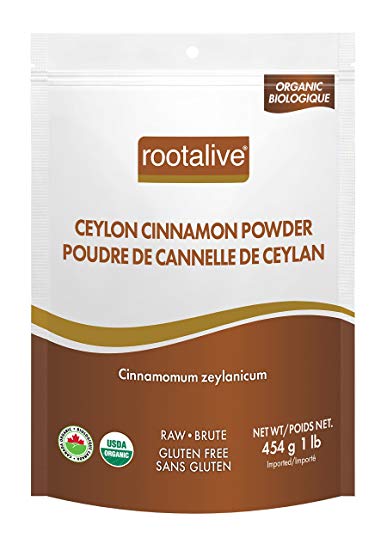 Rootalive Organic Ceylon Cinnamon Powder 454g