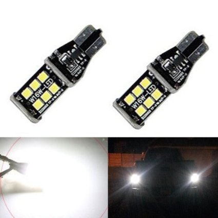 JDM ASTAR 800 lumens Extremely Bright Error Free 921 912 PX Chipsets LED Bulbs For Backup Reverse Lights Xenon White