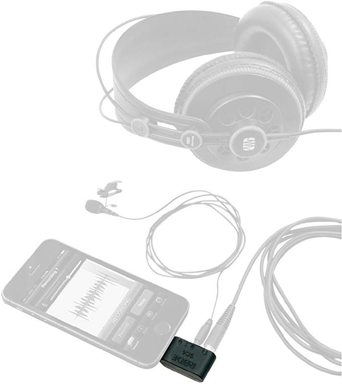 Rode Microphones SC6 Dual TRRS input and Headphone Output for Smartphones by Rode