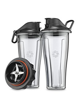 Vitamix Blending Cups Starter Kit, Clear