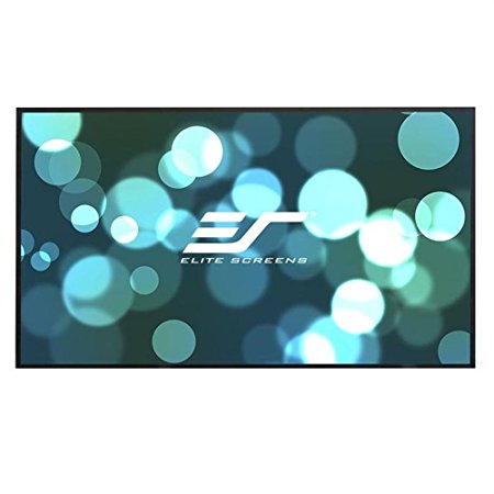 Elite Screens Aeon, 120-inch 16:9, Ambient Light Rejecting ALR Fixed Frame EDGE FREE Projection Projector Screen, AR120DHD3