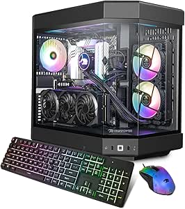 Y60 Gaming Desktop - Intel Core i9 14900KF, NVIDIA GeForce RTX 4070 Super 12GB, 32GB DDR5 RGB RAM, 2TB NVMe SSD_Y60BI9N47S01