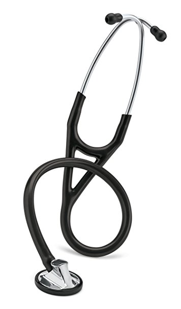 3M Littmann Master Cardiology Stethoscope, Black Tube, 22 inch, 2159