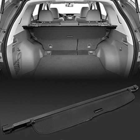 2012-2016 Honda CR-V Black Retractable Tonneau Privacy Cargo Cover