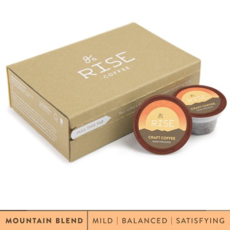 Try a Specialty Grade Coffee Sampler For Keurig K-Cup Brewers: 6-Count Medium Roast Mountain Blend. 1.0 and 2.0 Compatible. Premium Quality, Eco-Friendly Single-Serve Coffee by Greater Goods