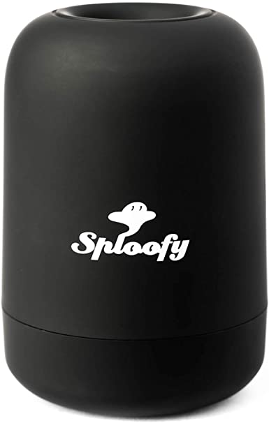 Sploofy PRO - Personal Smoke Air filter - With Replaceable Cartridge *2021* (Black Pro)