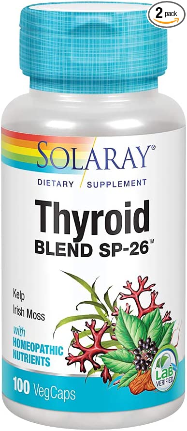 Thyroid Blend SP-26 Solaray 100 Caps