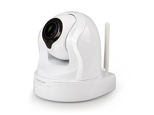 Foscam FI9826P x3 Optical Zoom PTZ HD 1.3MP CCTV IP Camera with PnP - White