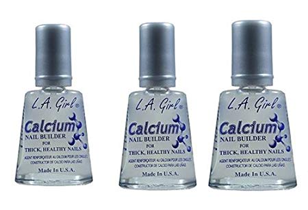 LA Girl Nail Calcium Nail Bulider 3 Bottles