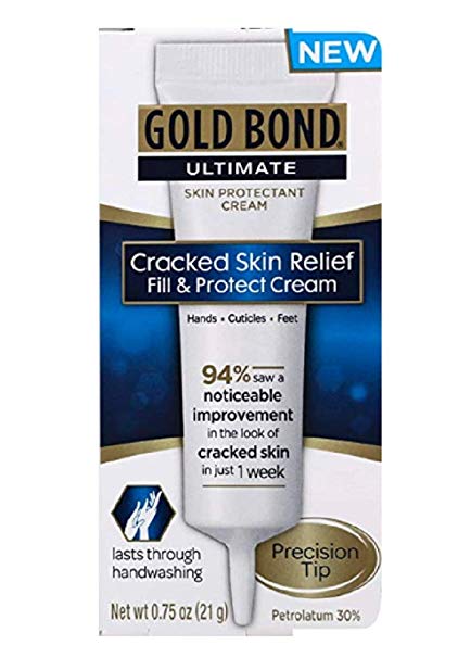 Gold Bond Ultimate Cracked Skin Relief Fill & Protect Cream 0.75 oz (Pack of 3)