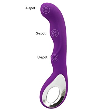 Powerful Adjustable 10 speed G-spot Stimulate Vibrating Silicone Vibrator Waterproof Vagina and Clitoris Stimulate Body Wand USB Charging Rechargeable Massager For Women,Sex Tool Masturbation