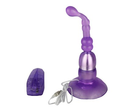 Pnbb Crystal Jellies Anal Delight Trainer Vibrating Silicone Anal Plug Multi Speed Vibrator (G-Point)