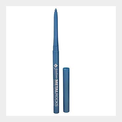 Jordana Metal Rocks Retractable Eye Liner Pencil 02 Paradise Blue